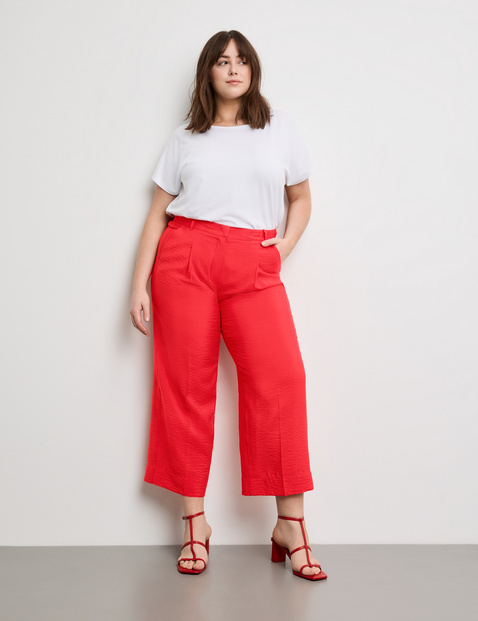 Leichte 7/8 Hose mit weitem Bein Lotta
