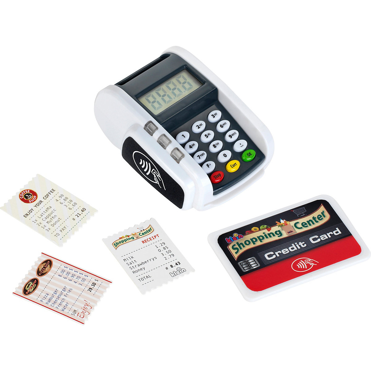 POS-Terminal mit Licht & Sound, Kartenlesegerät Kinderkasse