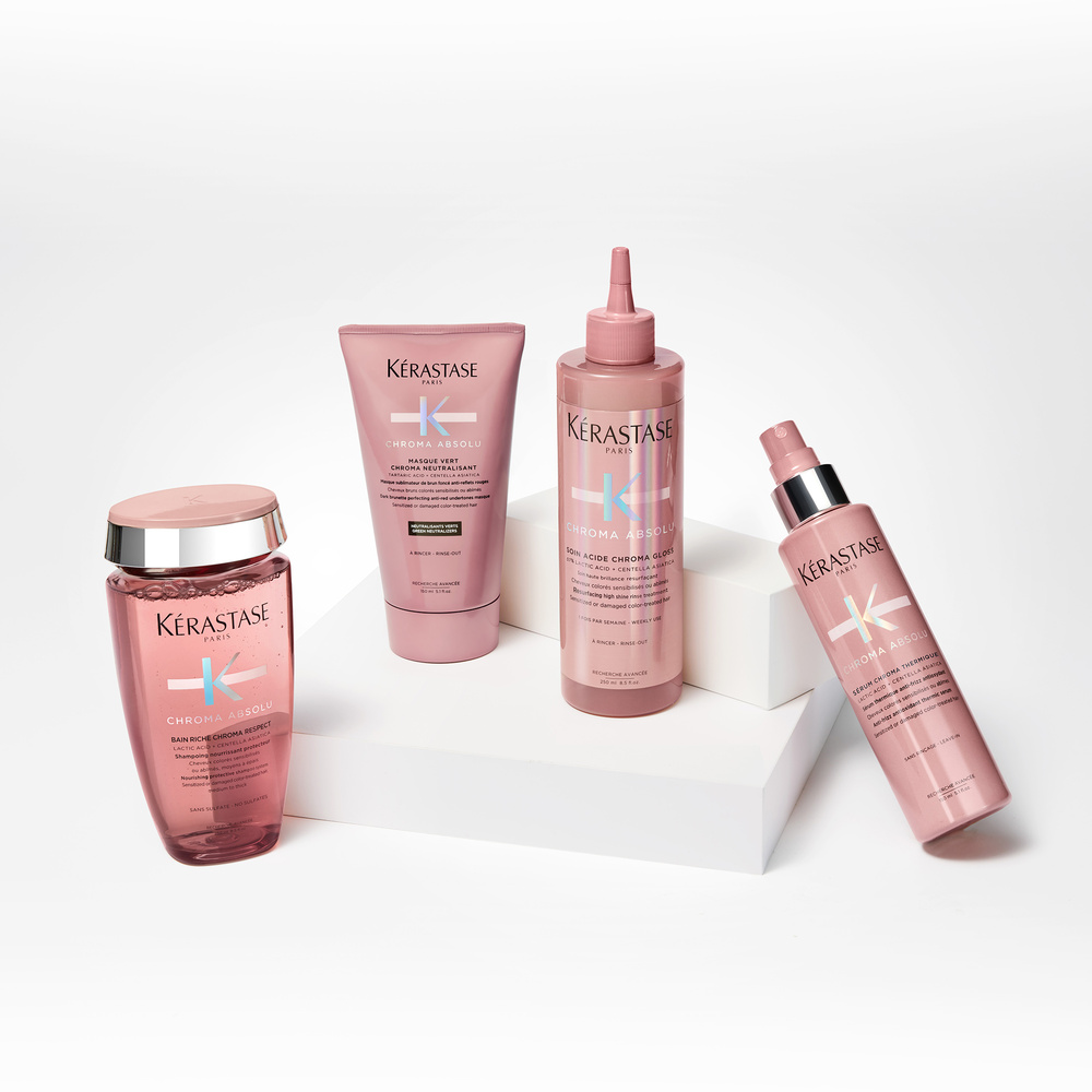 Kérastase Chroma Absolu Masque Vert Chroma Neutralisant Soin à rincer