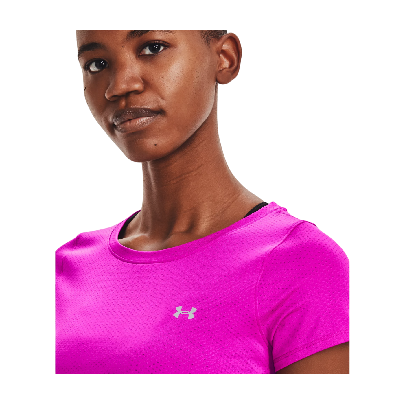 Under Armour Tech Mesh T-Shirt Damen Pink