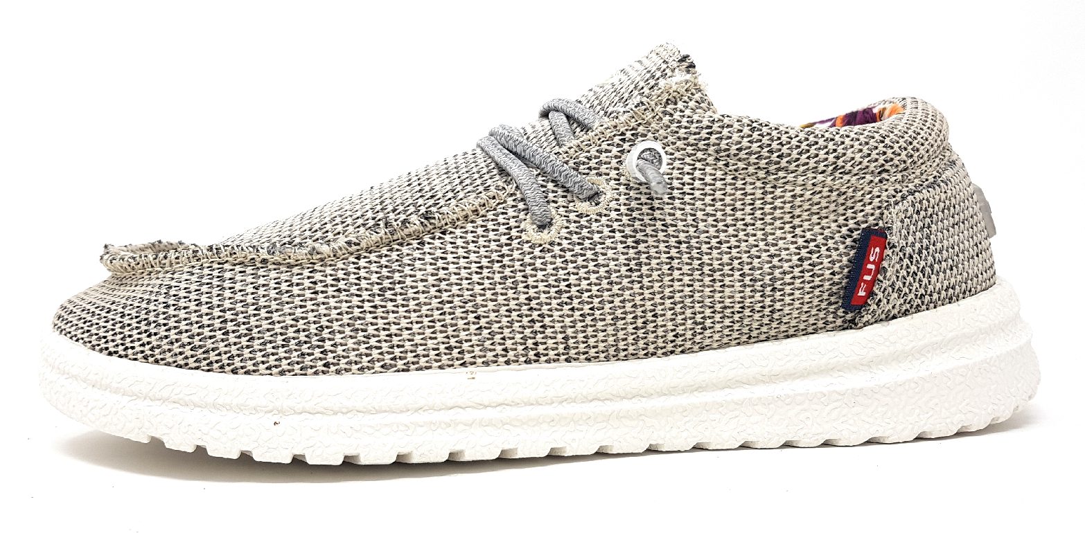 Fusion 222-0101G-1223 Grau Fine-Knit-Beige