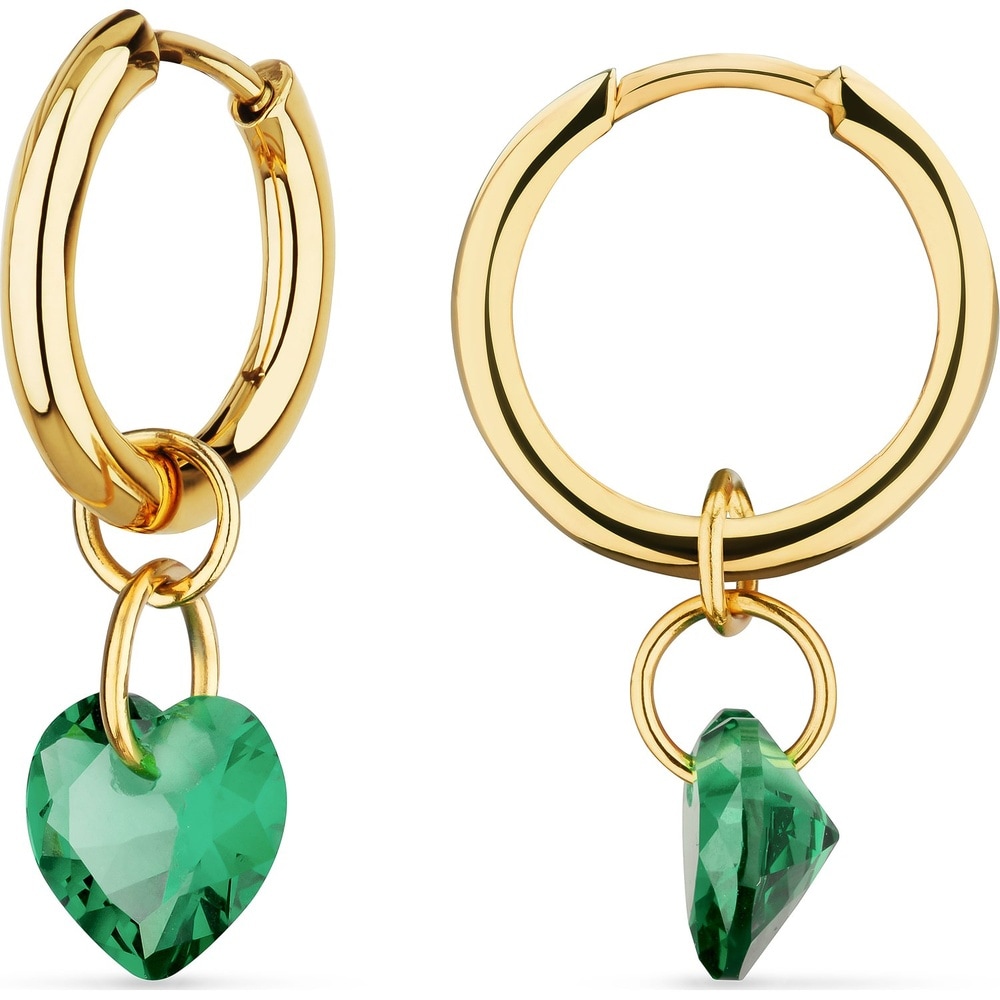 GMK Collection Créoles Acier inoxydable Boucles d'oreilles