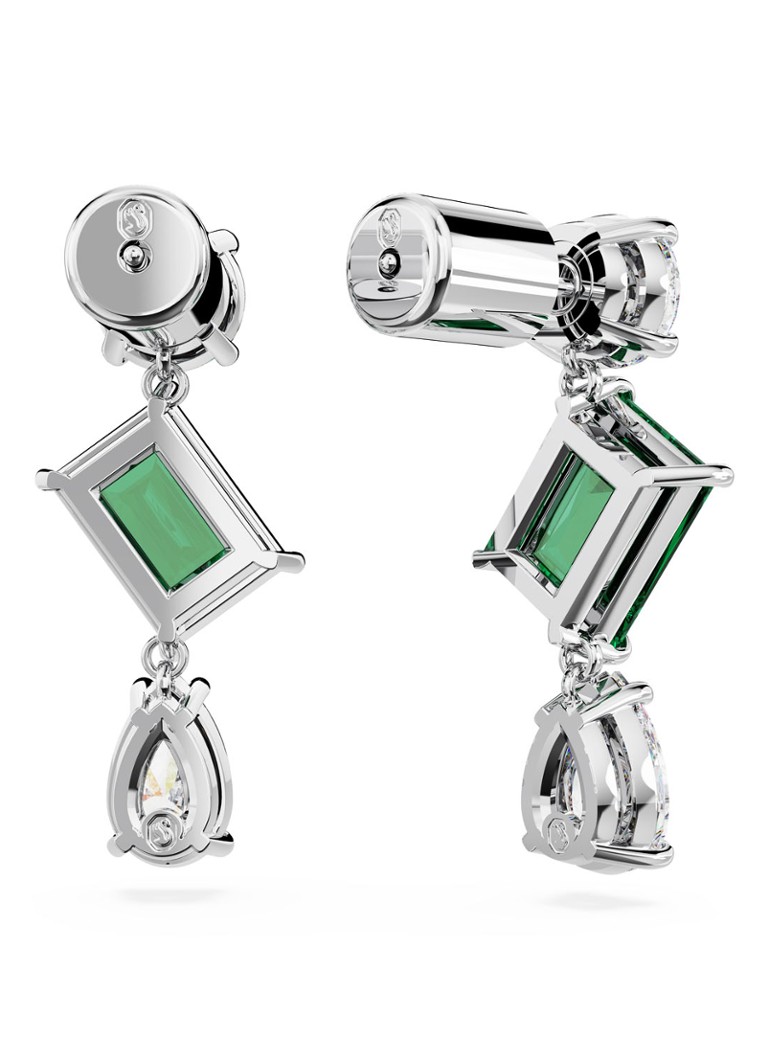 Swarovski Mesmera stud earrings with crystal