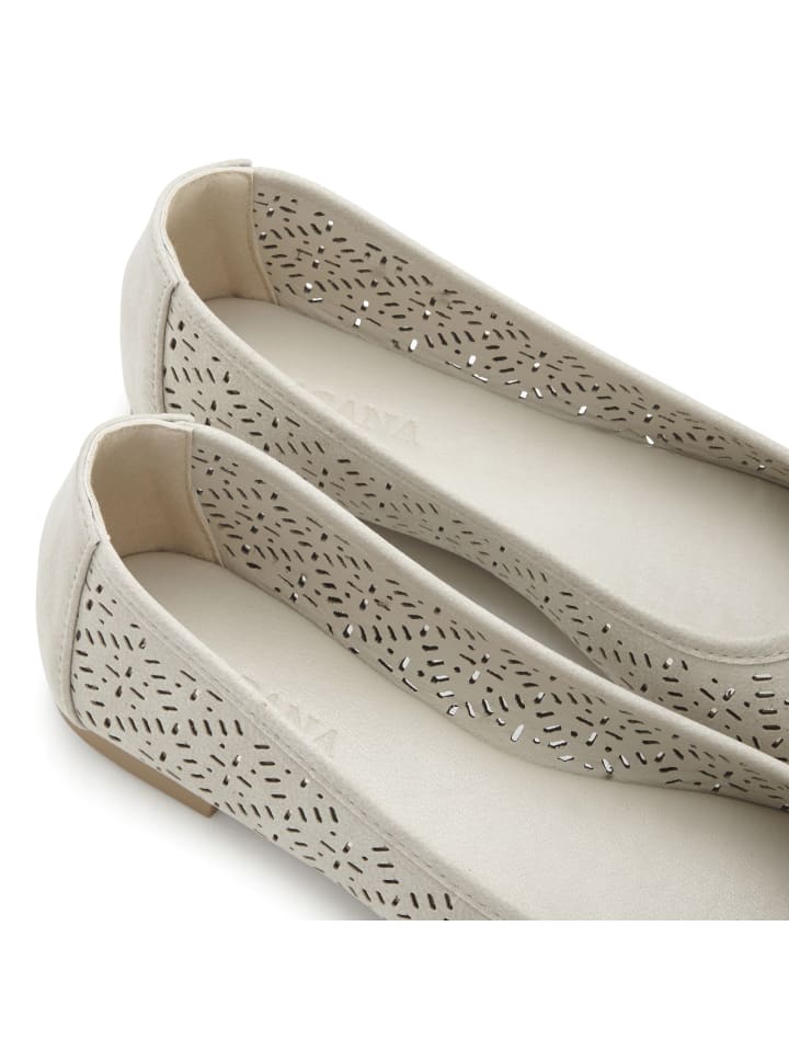LASCANA Ballerina in beige günstig kaufen
