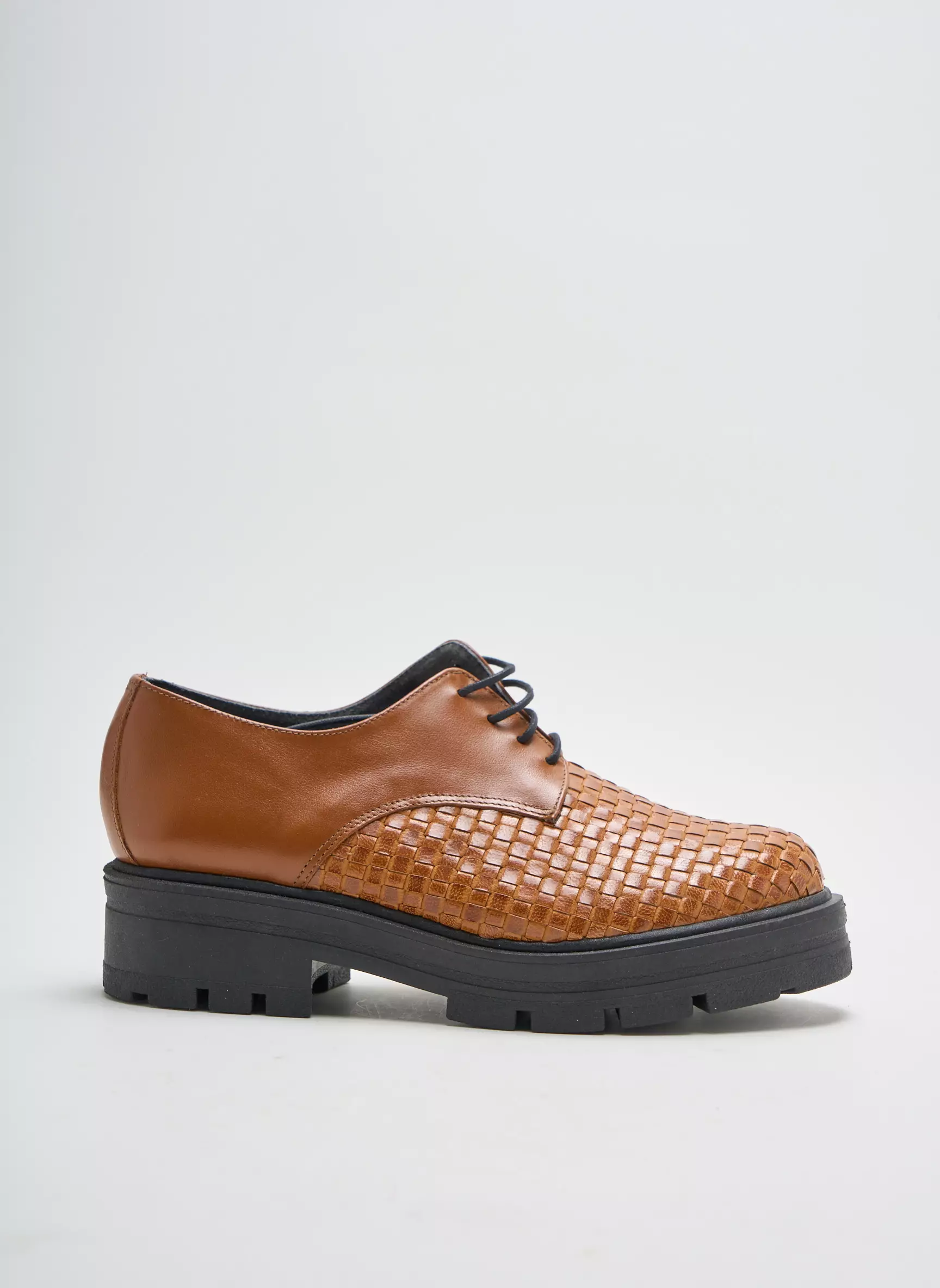 Yves Desfarge Derby Femme couleur marron