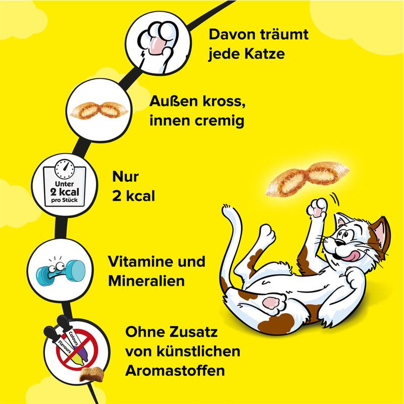 Probierpaket Dreamies Traumland 4 x 60 g zu TOP-Preisen | bitiba