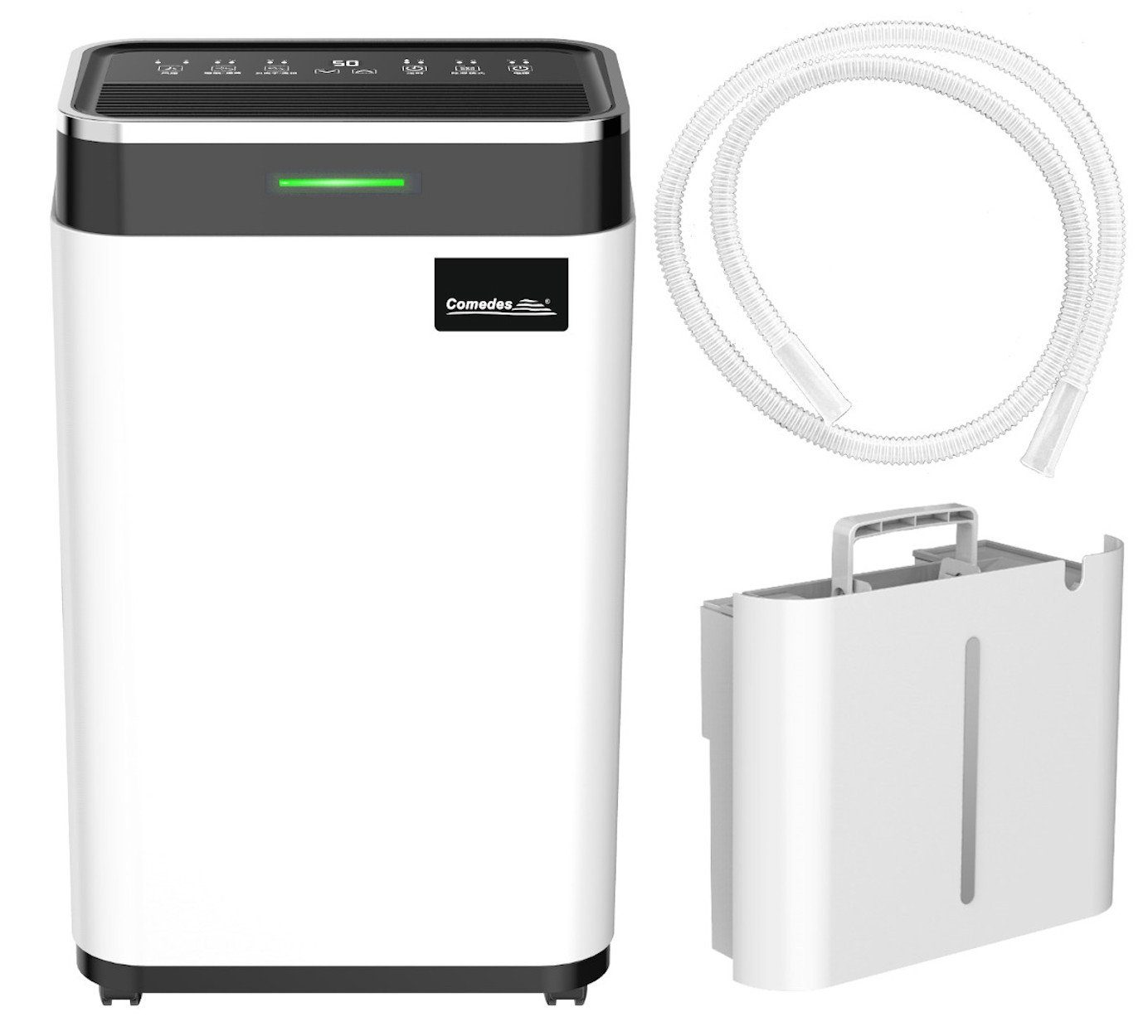 Comedes Luftentfeuchter Demecto 30 eco, für 115 m³ Räume, Entfeuchtung 25,00 l/Tag, Tank 6,50 l, mit Automatikbetrieb
