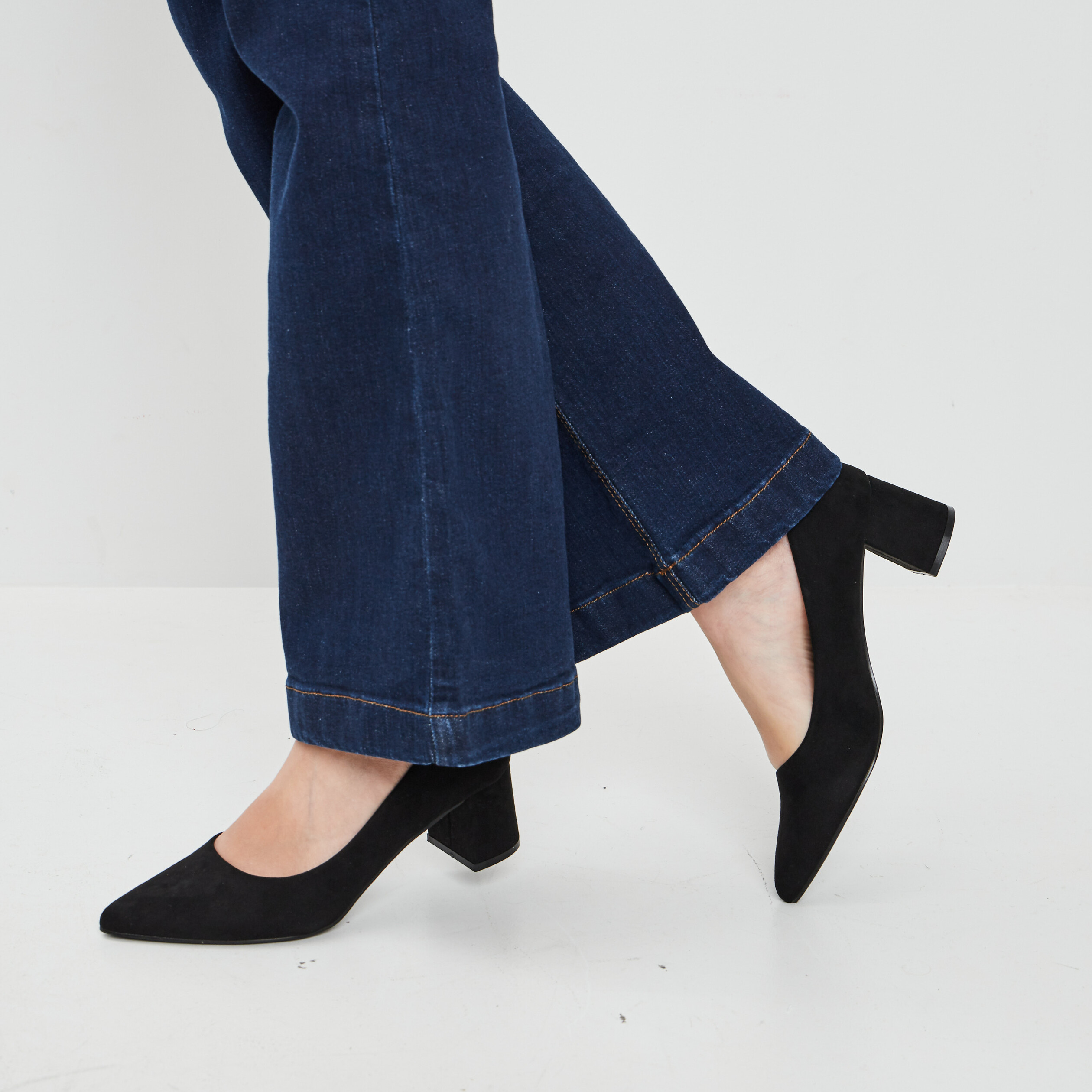 Escarpins à talons noir femme | La Halle