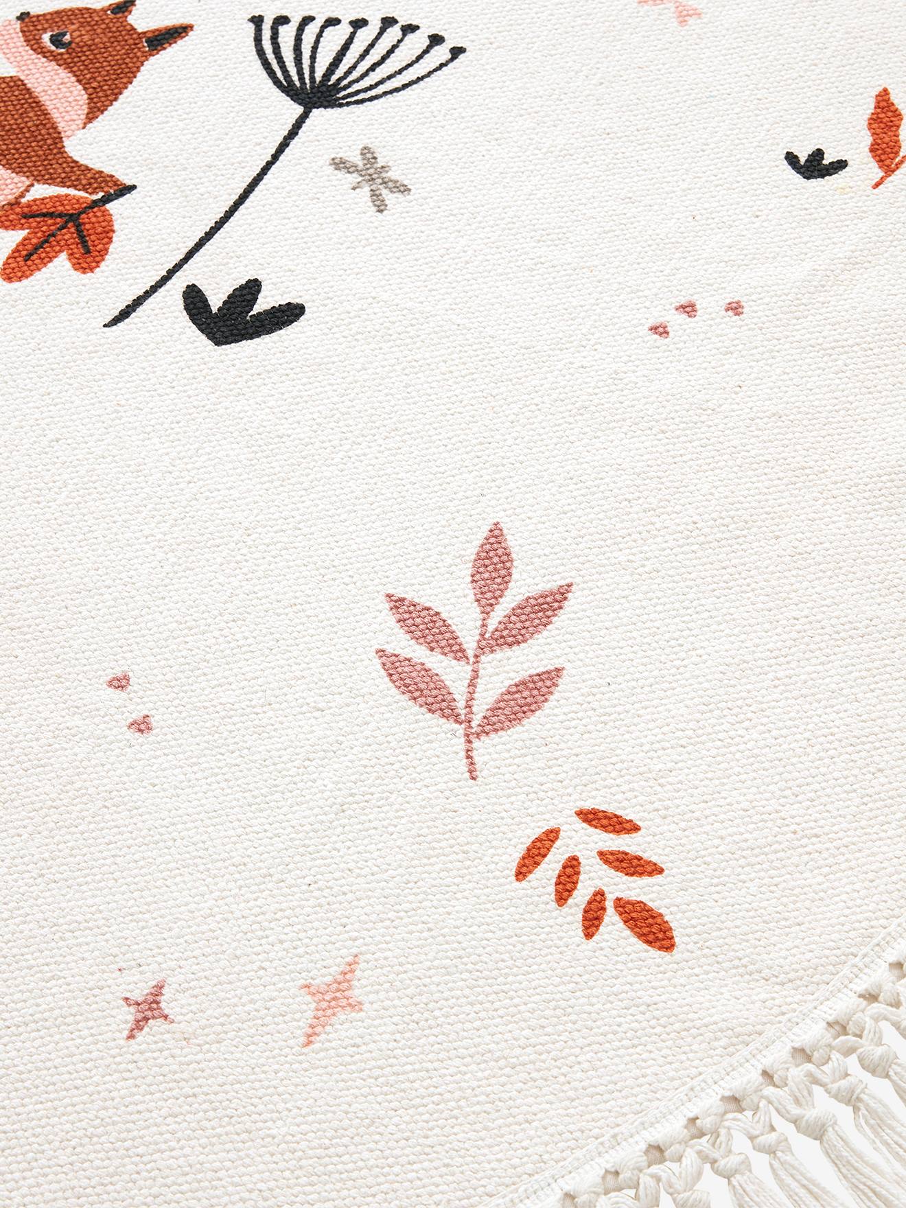 Tapis Princesse Nature écru / multicolore
