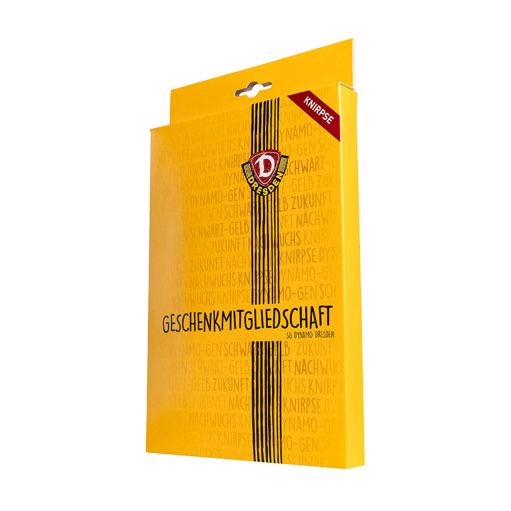 GUTSCHEIN-BOX Mitgliedschaft SG Dynamo Dresden (KNIRPS)