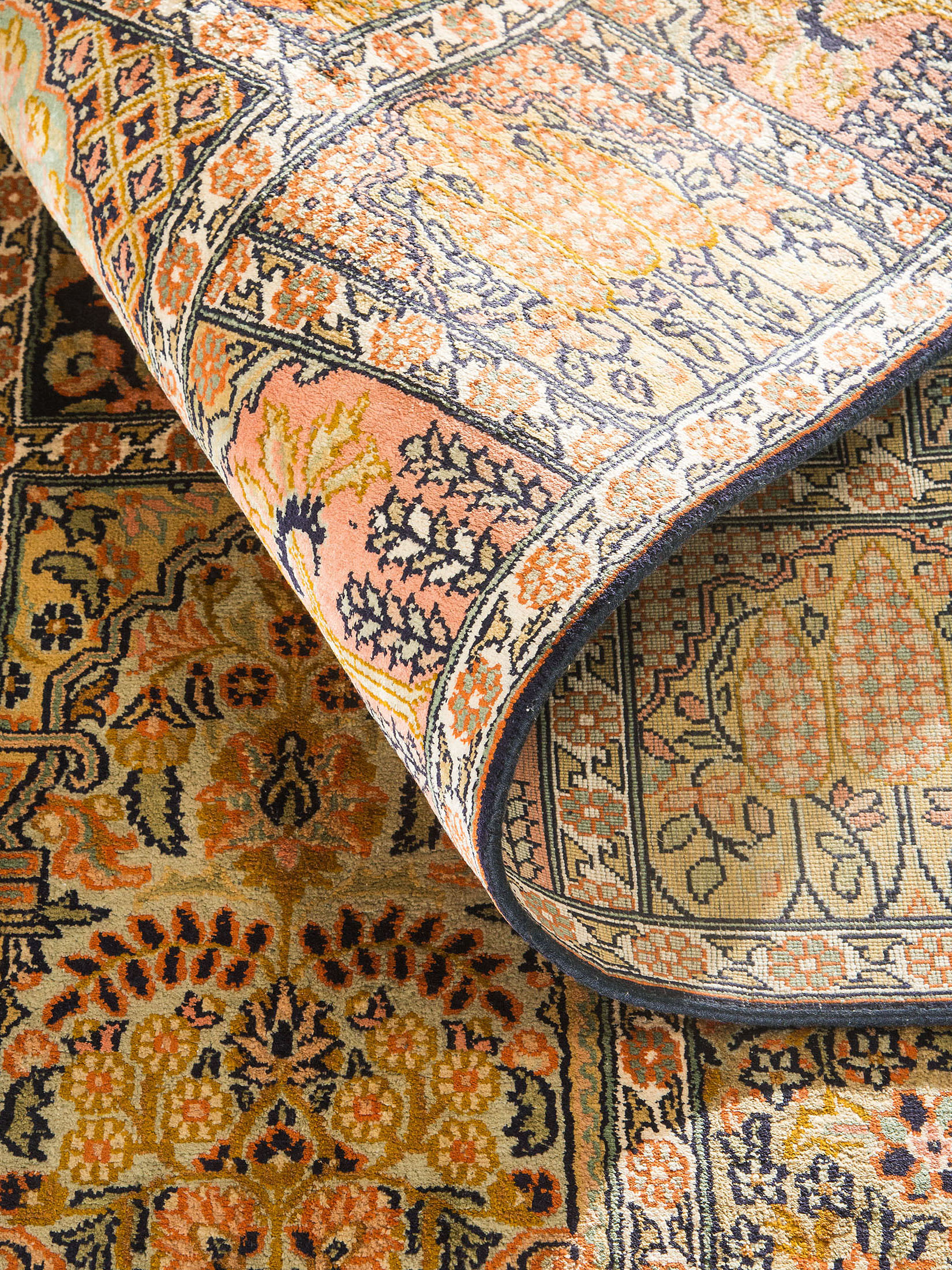 Kaschmir Seide 18/18 ca. 168 x 249 cm, Unikat / Einzelstück
