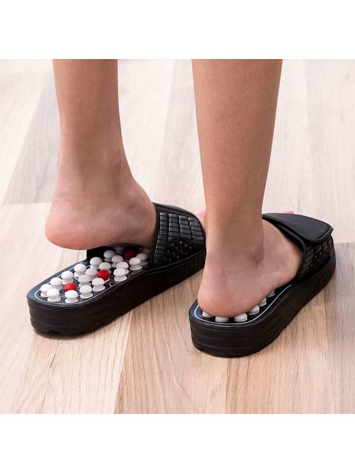 InnovaGoods Akupressur-Schuhe  in Schwarz günstig kaufen