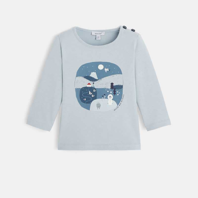 T-shirt manches longues bébé fille