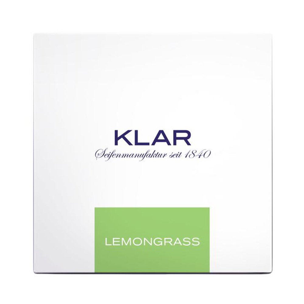 KLAR Seifenmanufaktur Badeseifen Lemongrassseife Palmölfrei