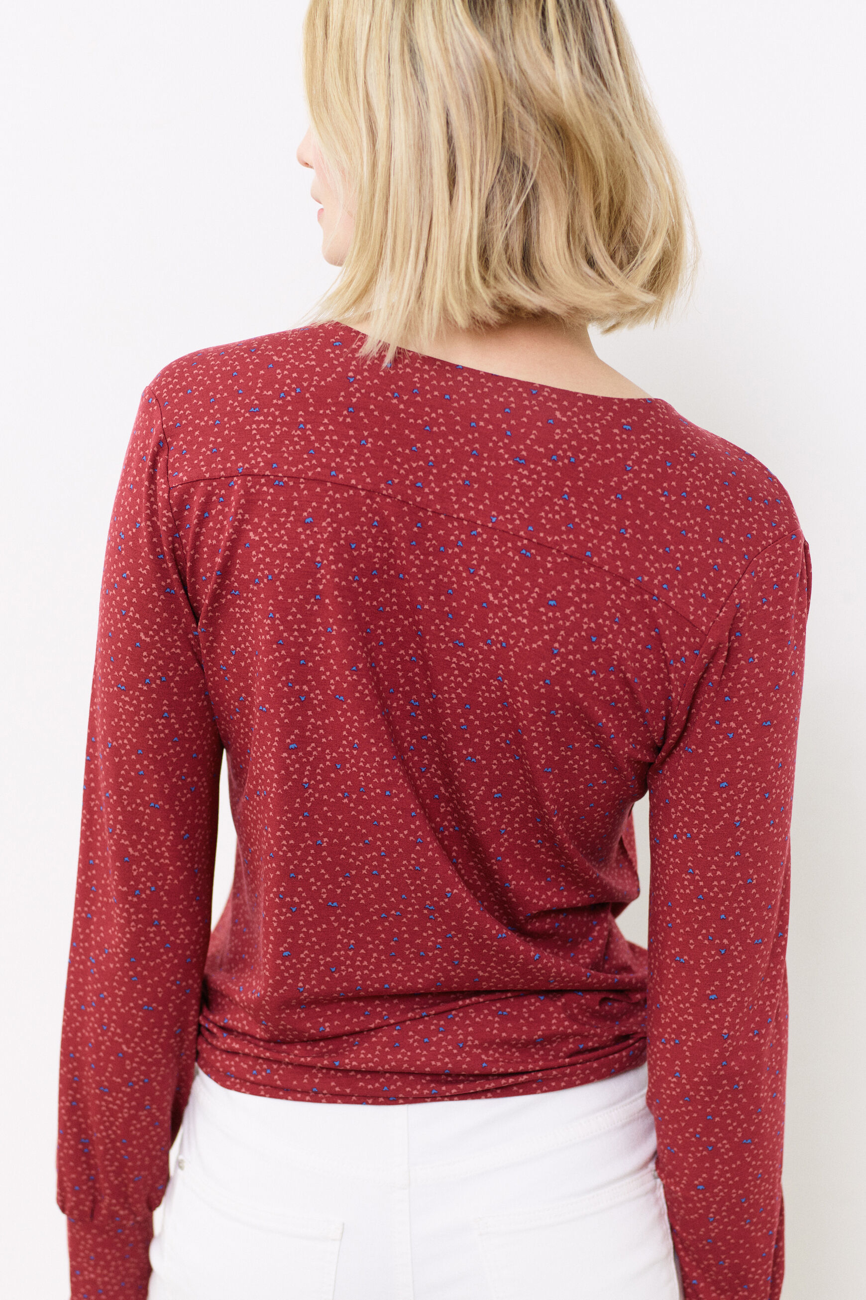 t-shirt zoe prune femme