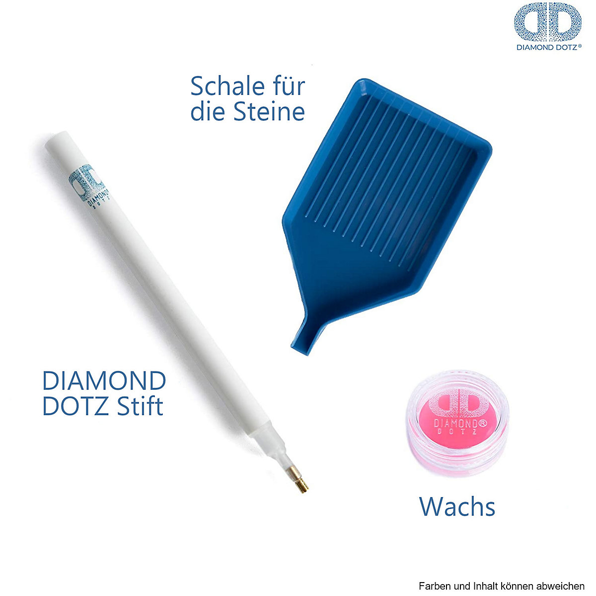 DIAMOND DOTZ® Original Diamond Painting Set Küken "Daisy" 25 x 23 cm ab 6 Jahren (DD3.031)