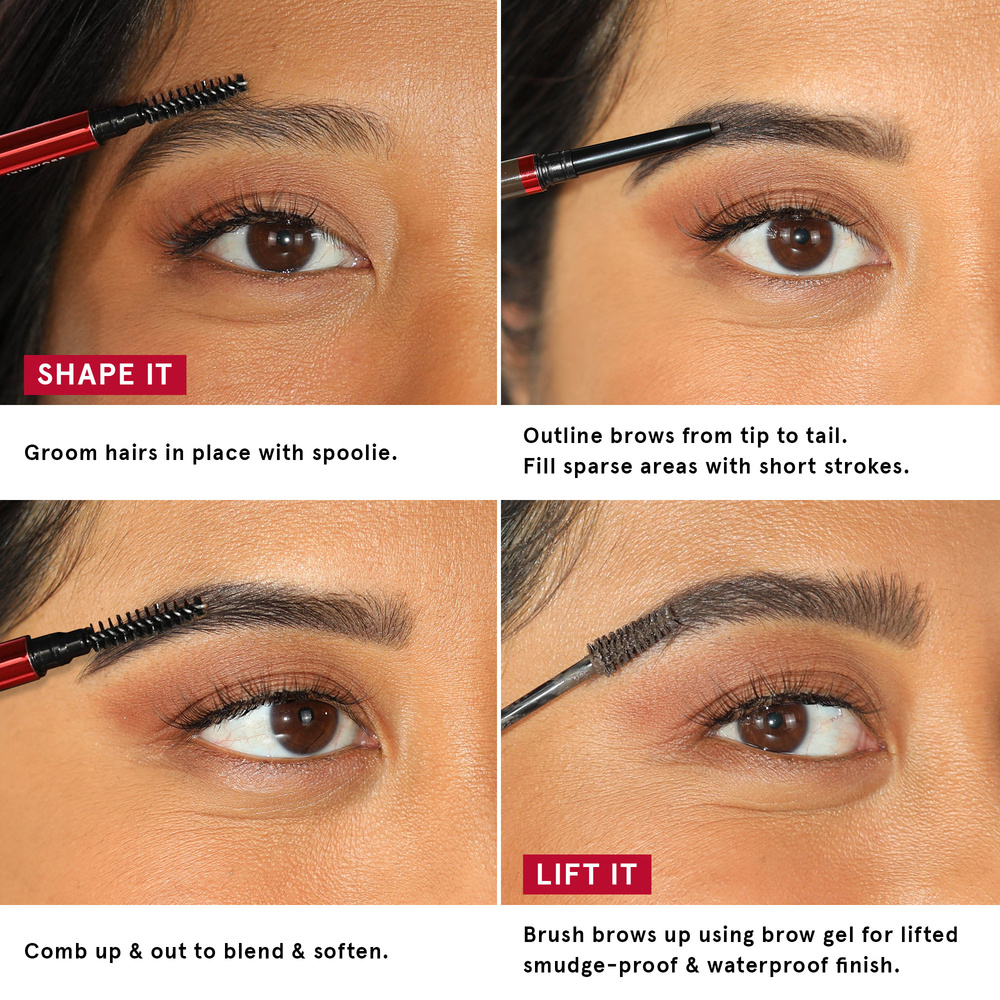 one size beauty BrowKiki Gel à sourcils teinté nourrissant Gel Sourcils
