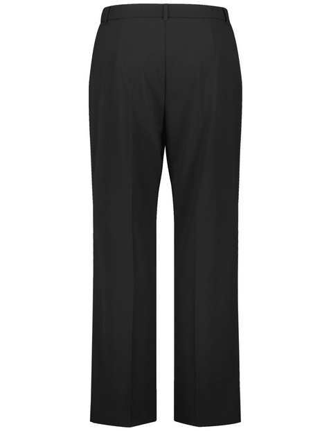 Gepflegte Bügelfaltenhose mit weitem Bein Carlotta