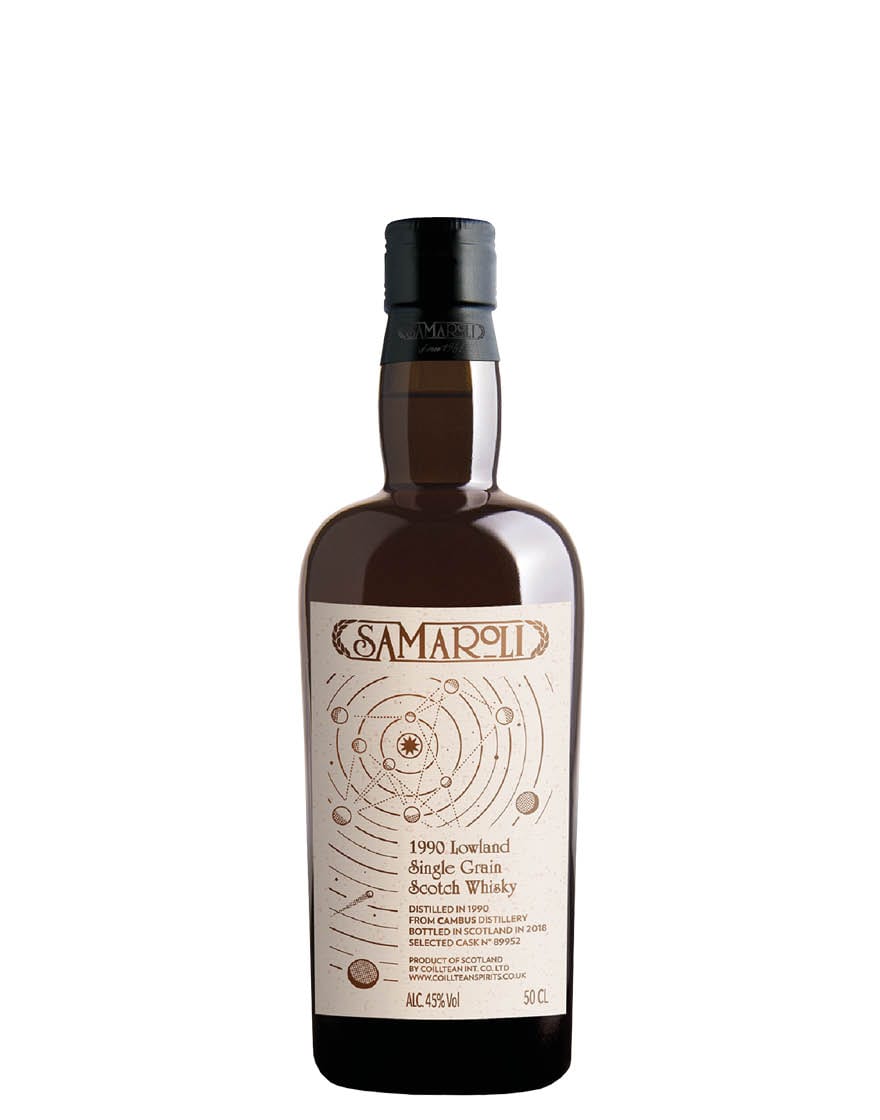 Cambus Lowland Single Grain Scotch Whisky 1990 Samaroli 500 ㎖