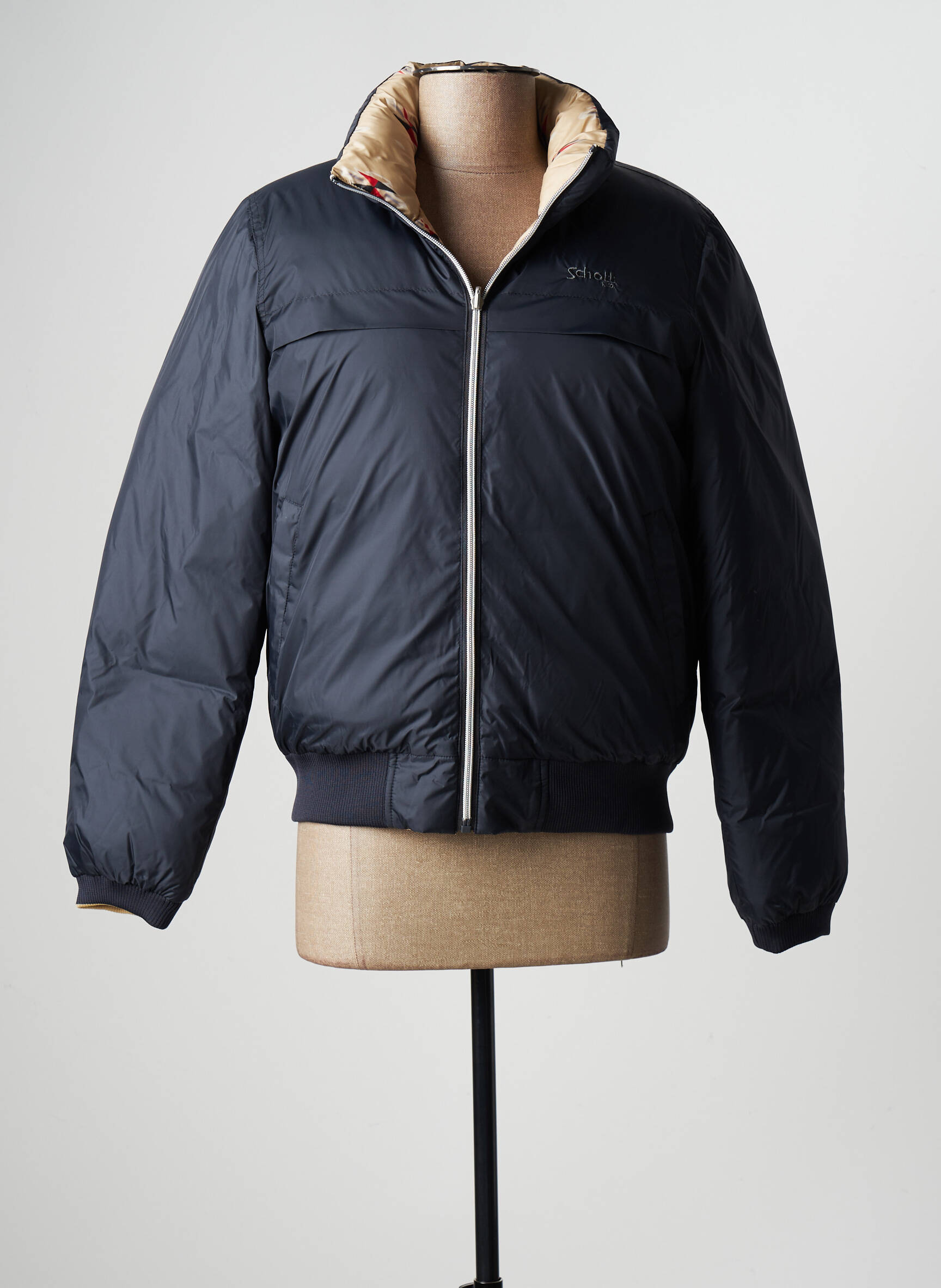 Schott Doudounes Femme couleur bleu