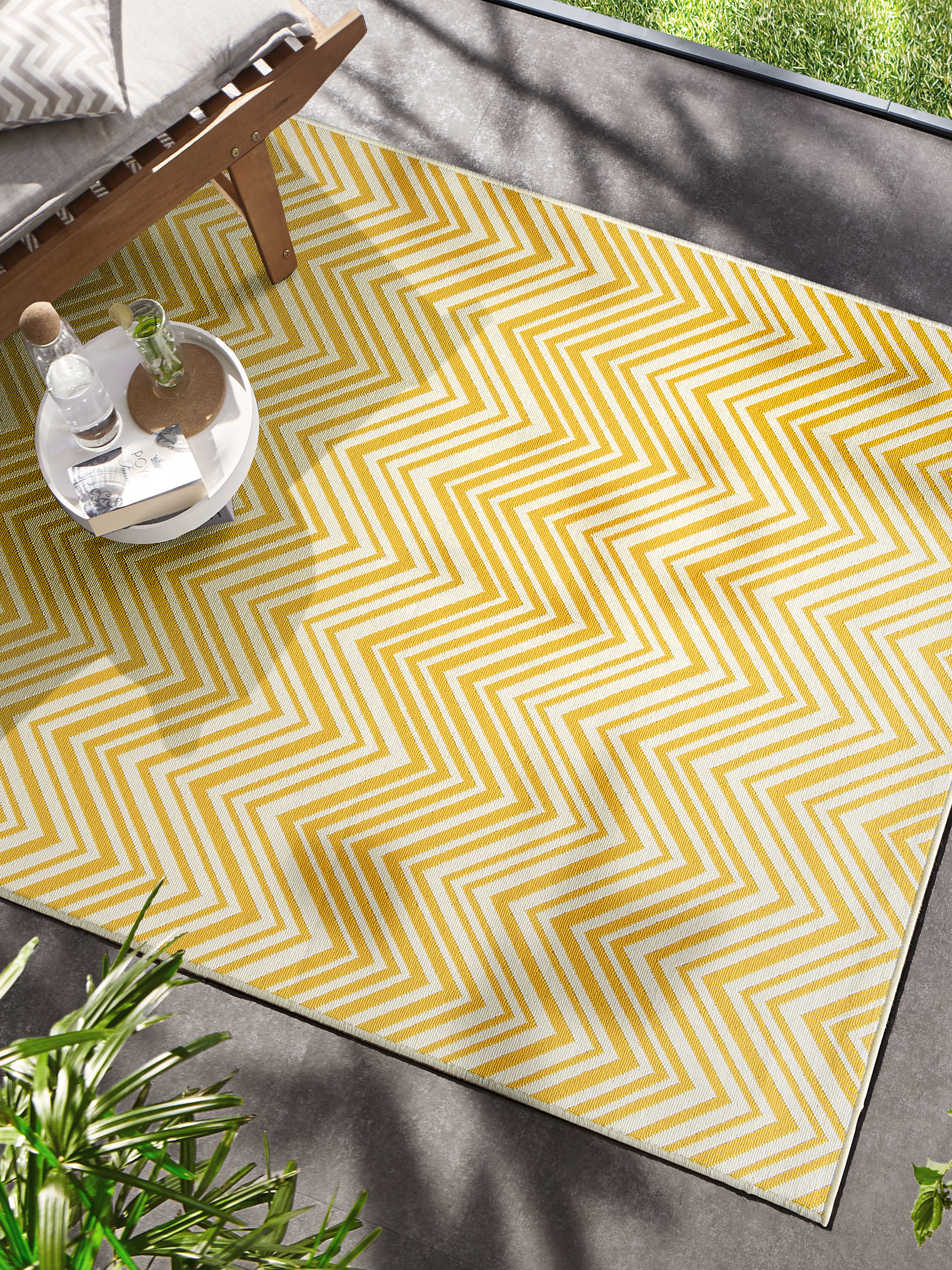 Ipanema Outdoor-Teppich, Gelb