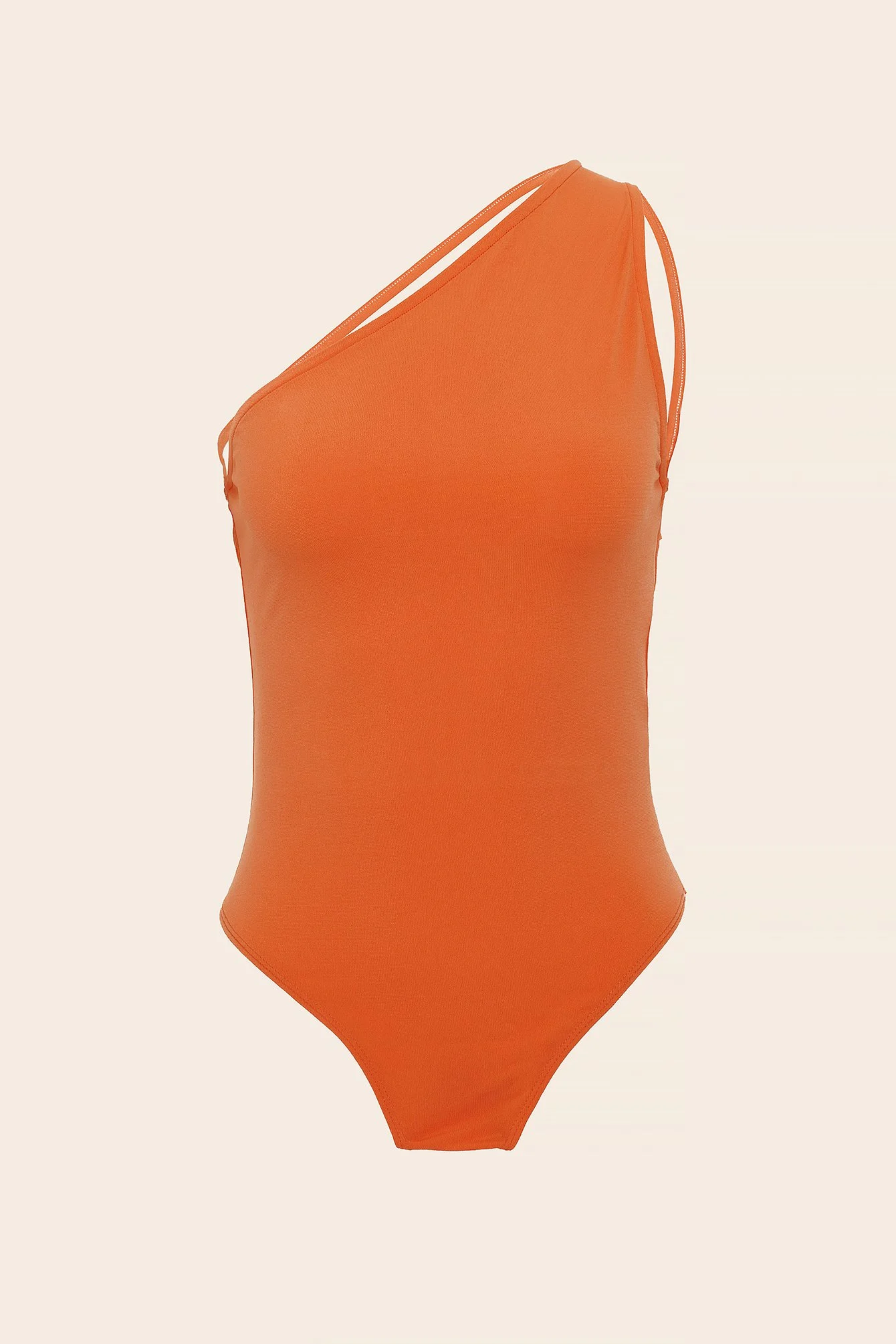 One shoulder Body mit Rückenriemen