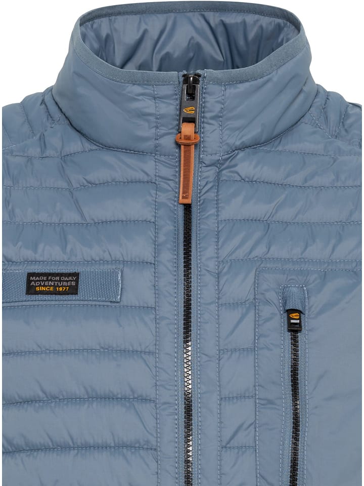 Camel Active Steppweste in Hellblau günstig kaufen