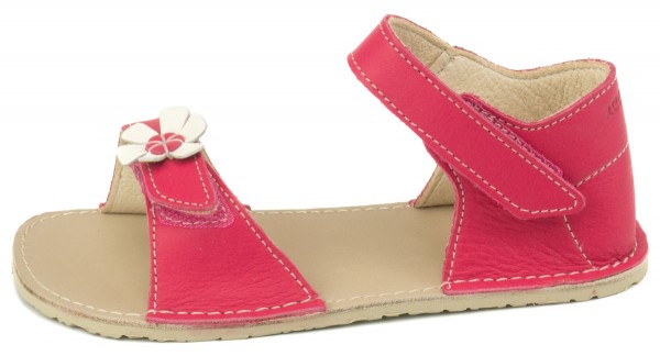 ZeaZoo ~ Sandale Ariel ~ Coral/Pink mit Blume
