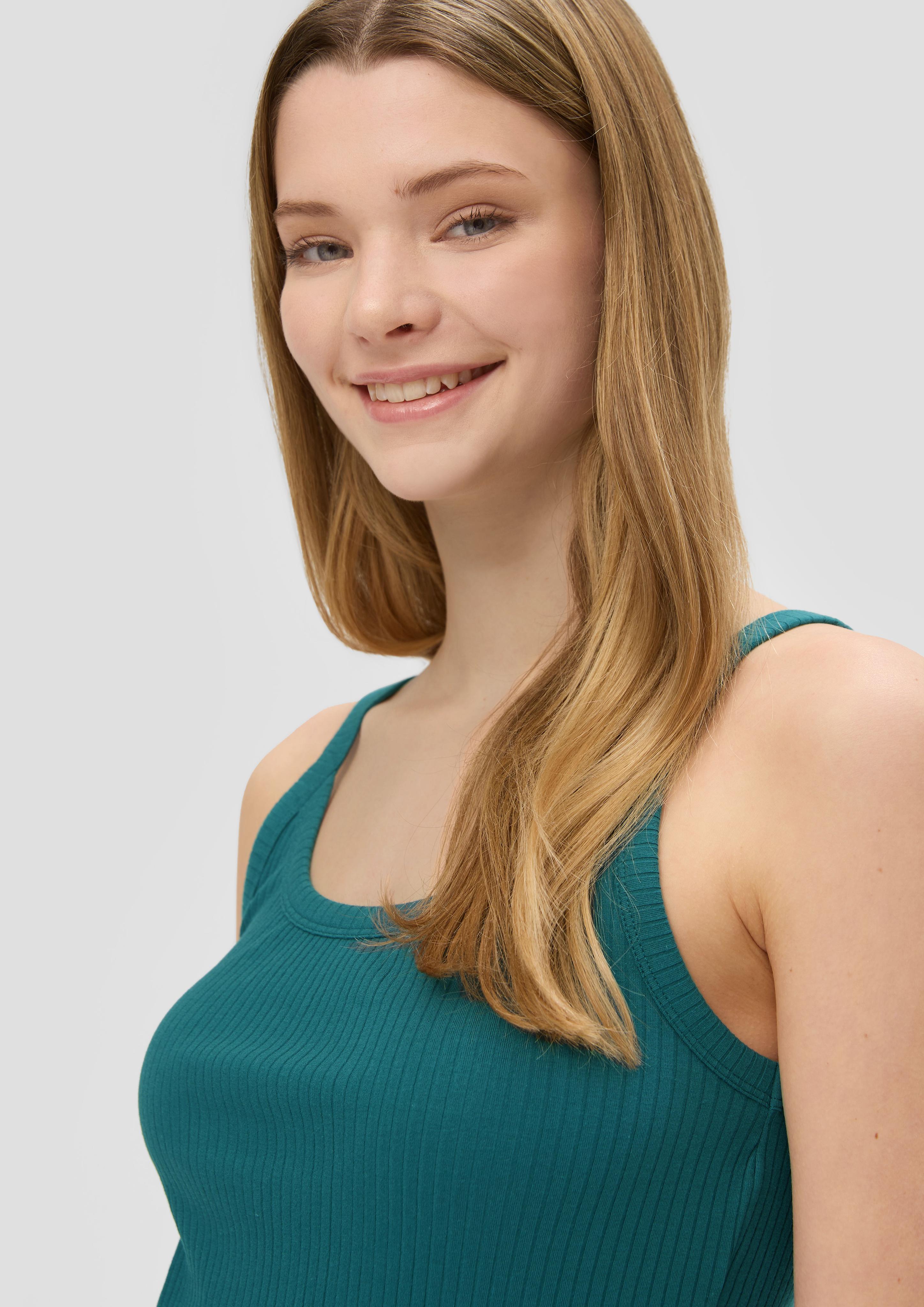 Tank Top mit Rippstruktur  2152024-6737