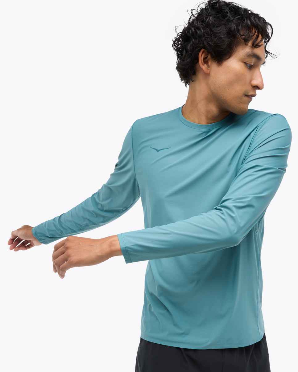Airolite Run Long Sleeve Mountain Fog