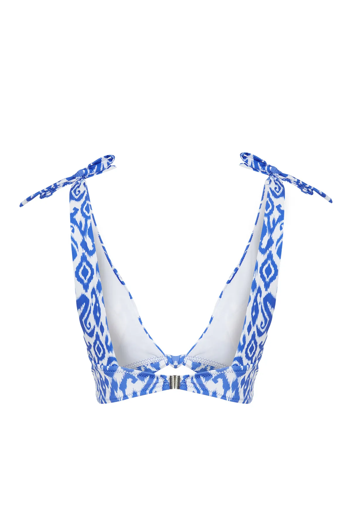 Trendyol Collection  Ethnisch gemustertes Bralet-Bikinioberteil mit Knoten TBESS24BU00155