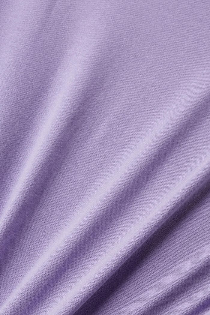 T-Shirt mit Print vorne, LENZING™ ECOVERO™