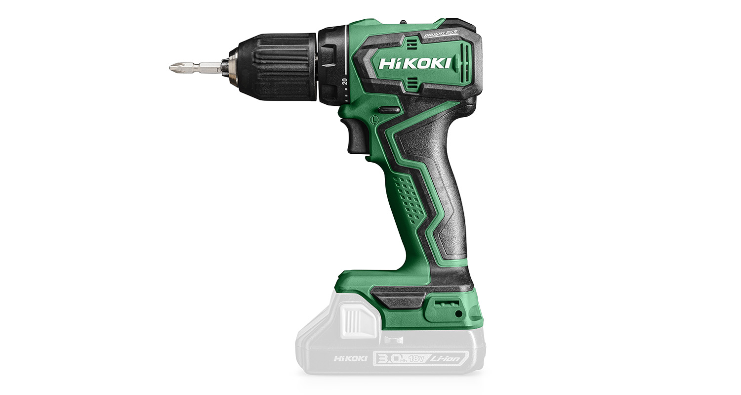 HiKOKI DS18DDW2Z Batteridrevet boremaskine/skruetrækker 18 Volt ekskl. batterier og oplader i HSC II