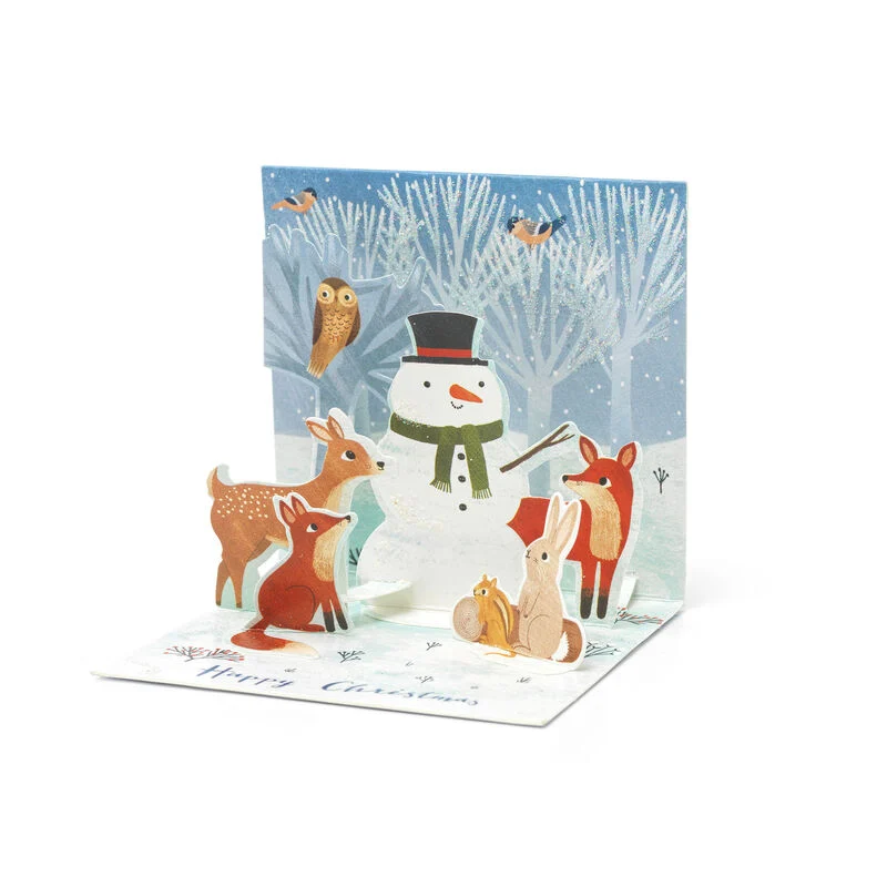 Tarjetas navideñas desplegables - Pequeñas
