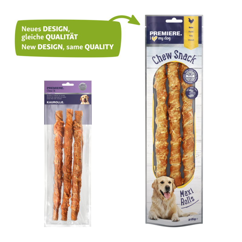 PREMIERE Snacks PREMIERE Kaurolle 1m Hühnchen