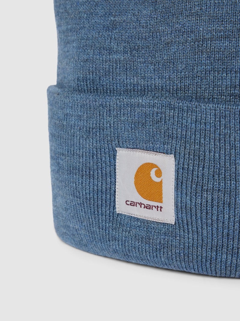Mütze mit Logo in jeans meliert