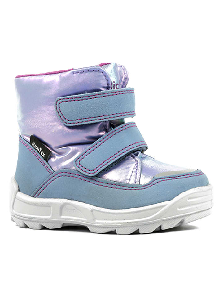 Richter Shoes Winterboots in Hellblau/ Rosa günstig kaufen