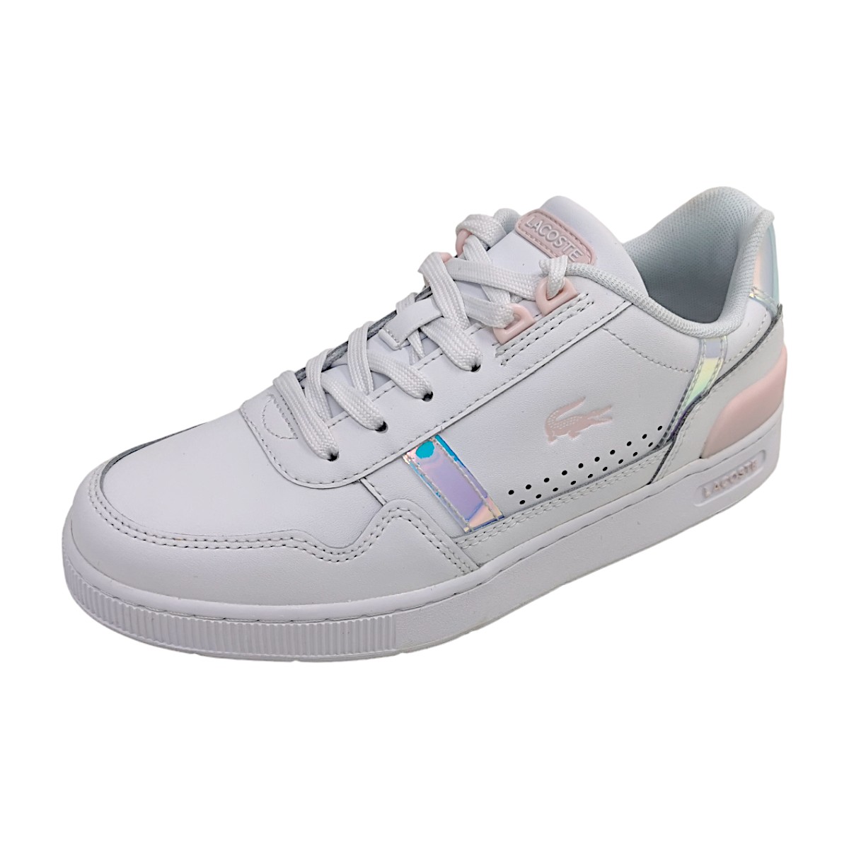 Lacoste T-Clip Pastel Accent Snea 747SFA00611Y9 Weiß 1Y9 White/ Pink