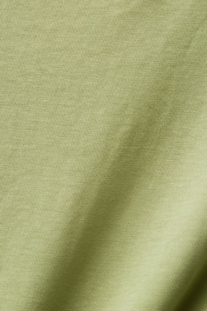 Baumwoll-T-Shirt mit Blumenprint