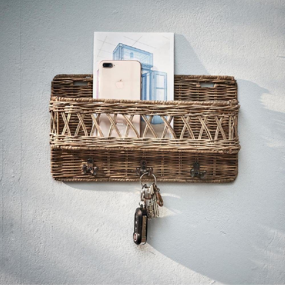 Rivièra Maison Schlüsselbrett Schlüsselbrett Hold My Keys Rustic Rattan