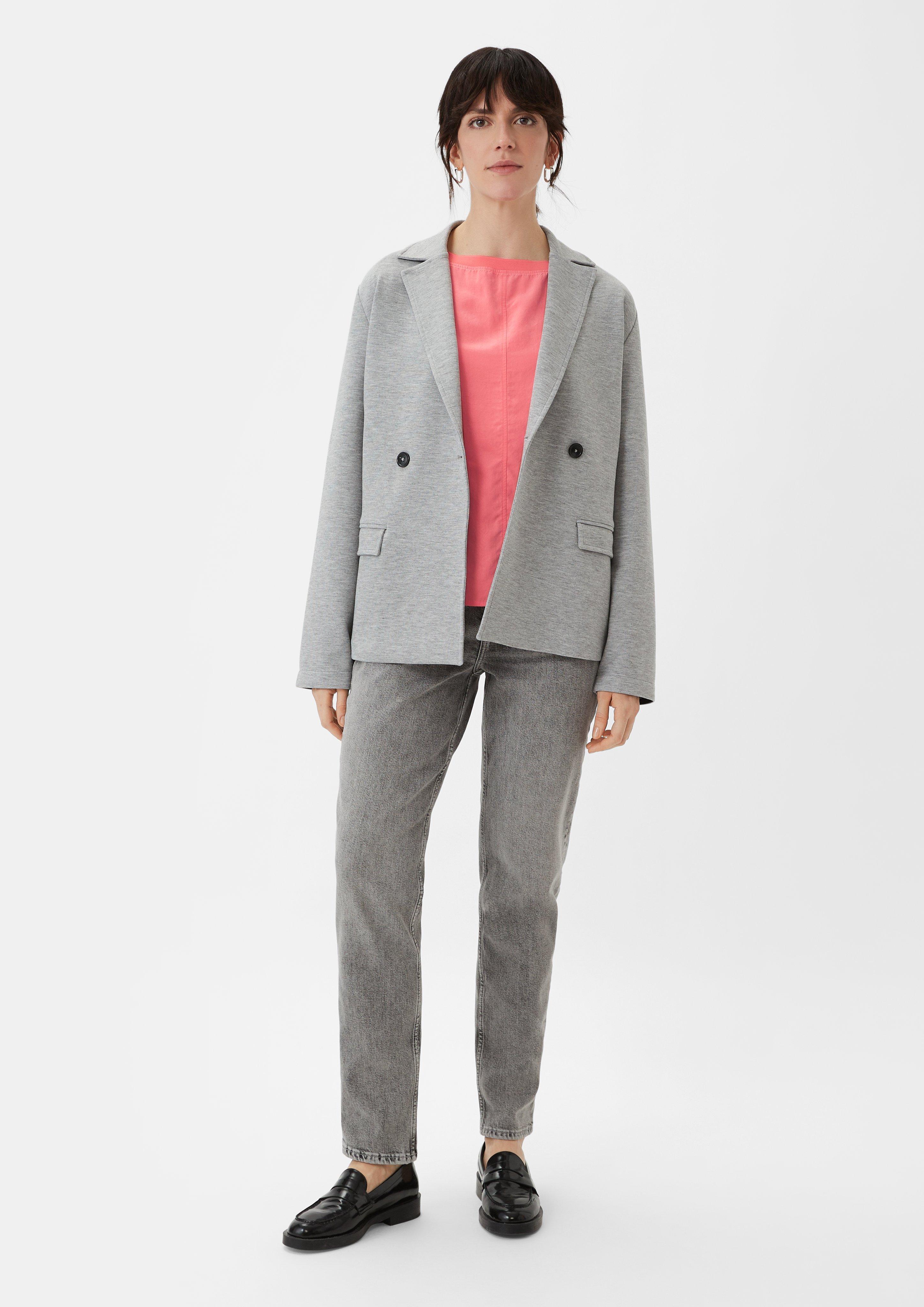 3/4-Arm-Bluse aus Modal - pink