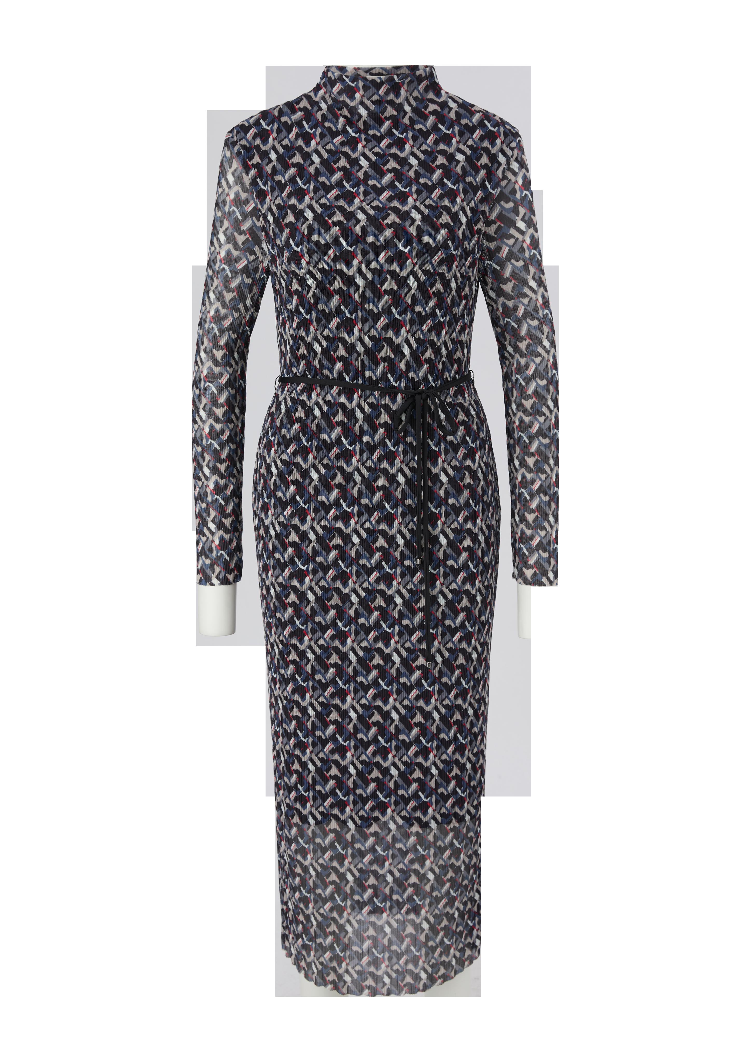 Meshkleid mit Faltenstruktur  2124503-99A1