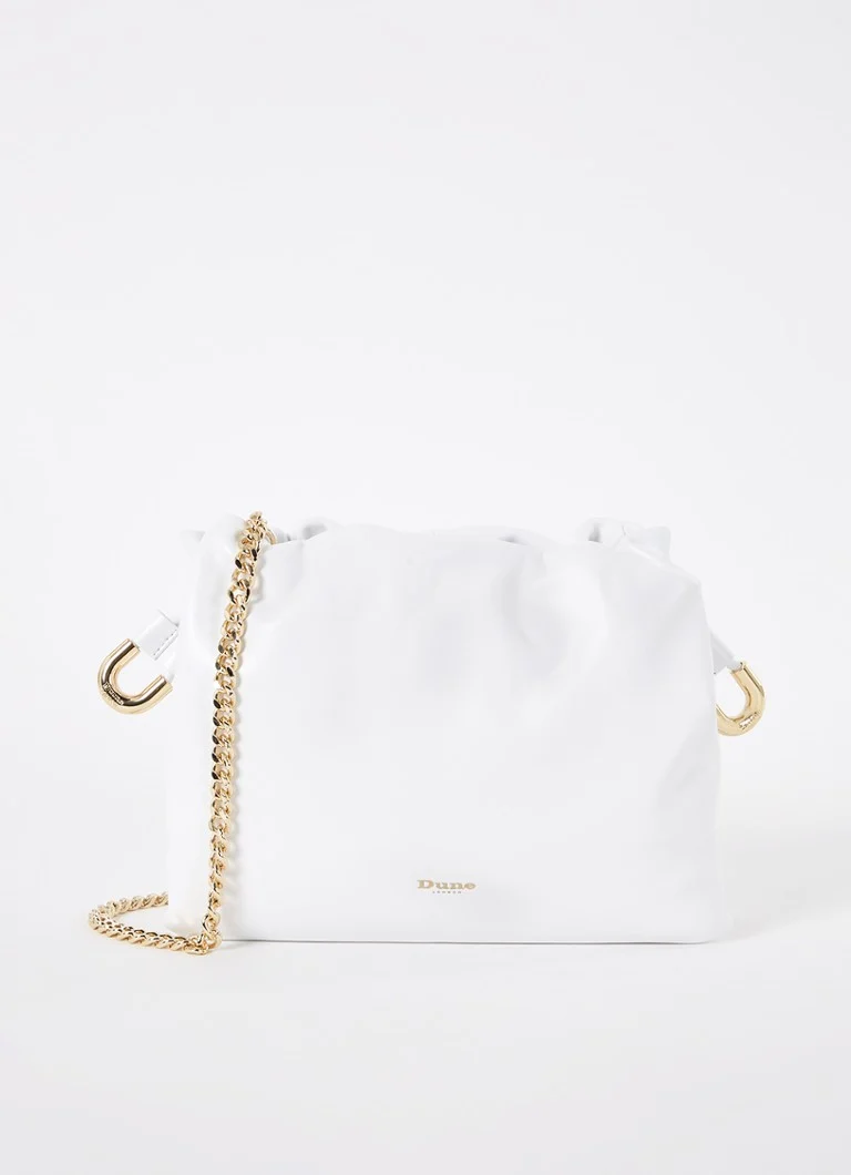 Dune London Primrose leather crossbody bag with detachable shoulder strap