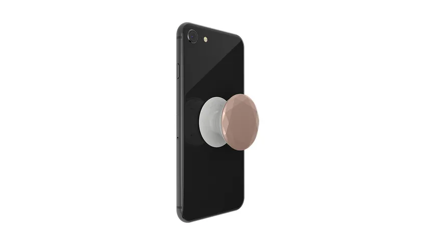 PopSockets PopGrip Metallic Diamond Rose Gold