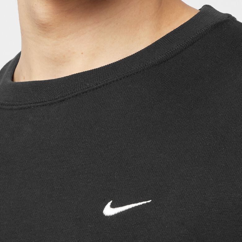 NIKE Solo Swoosh Fleece Crew black/white