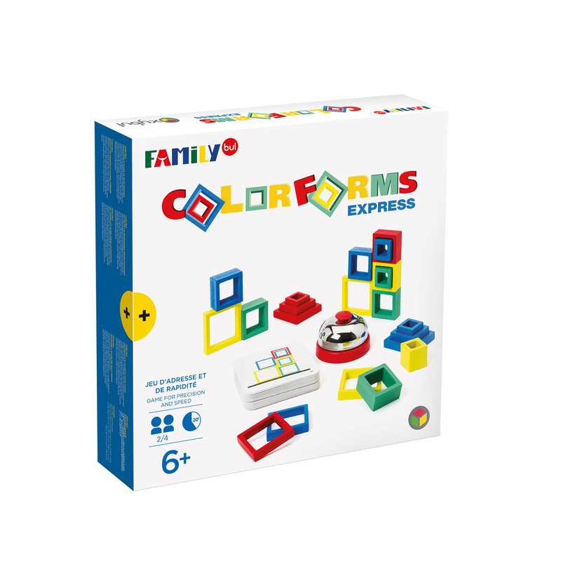 Jeu de société Colorforms express Oxybul