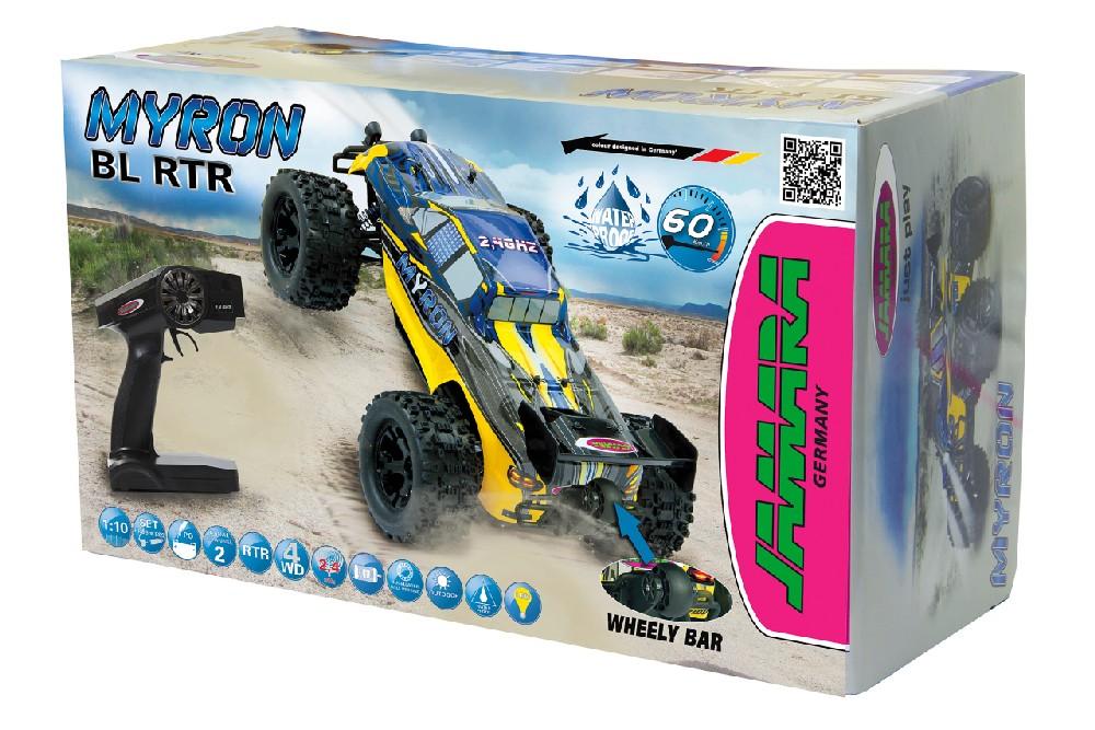 Jamara e.K. JAMARA Myron Monstertruck BL 4WD 1:10 Lipo 2,4GHz mit LED