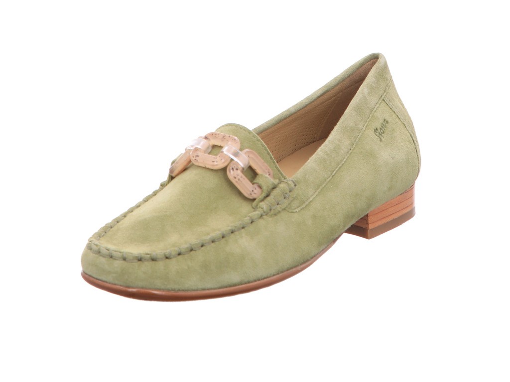 SIOUX Sportliche Slipper grün 67091
