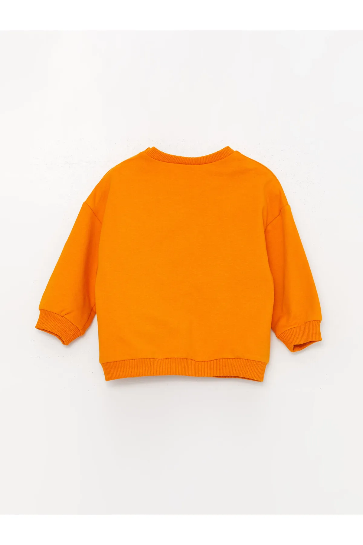 LC Waikiki  2-teiliges Set aus bedrucktem Langarm-Sweatshirt und Jogginghose für Babys mit Rundhalsausschnitt