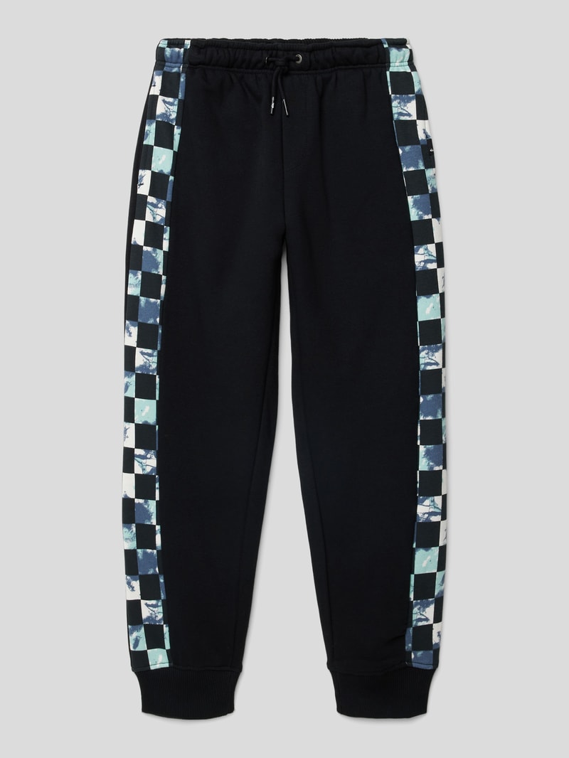 Sweatpants mit Tunnelzug Modell 'MY NAME IS PANT' in schwarz